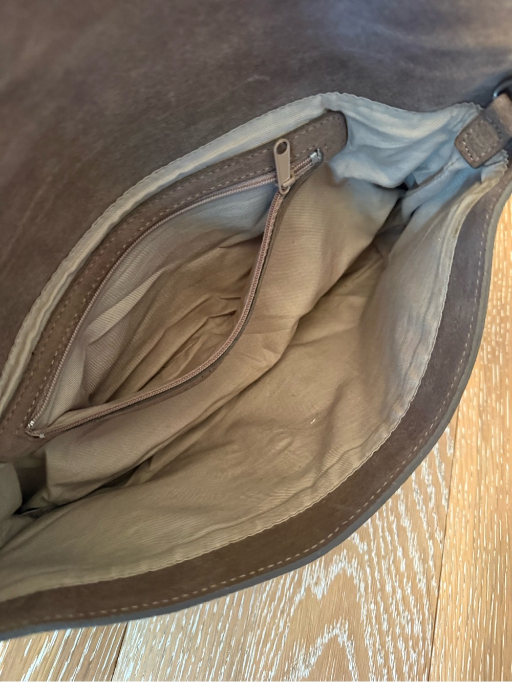 Eileen fisher suede purse - Picture 6 of 10